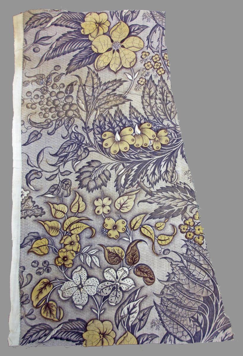 1969.3928.007 textile, printed overall