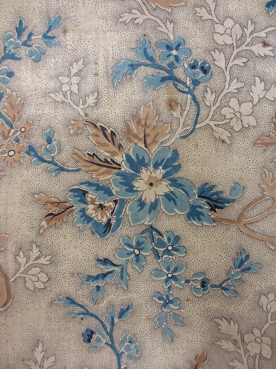 T277 textile, printed design repeat