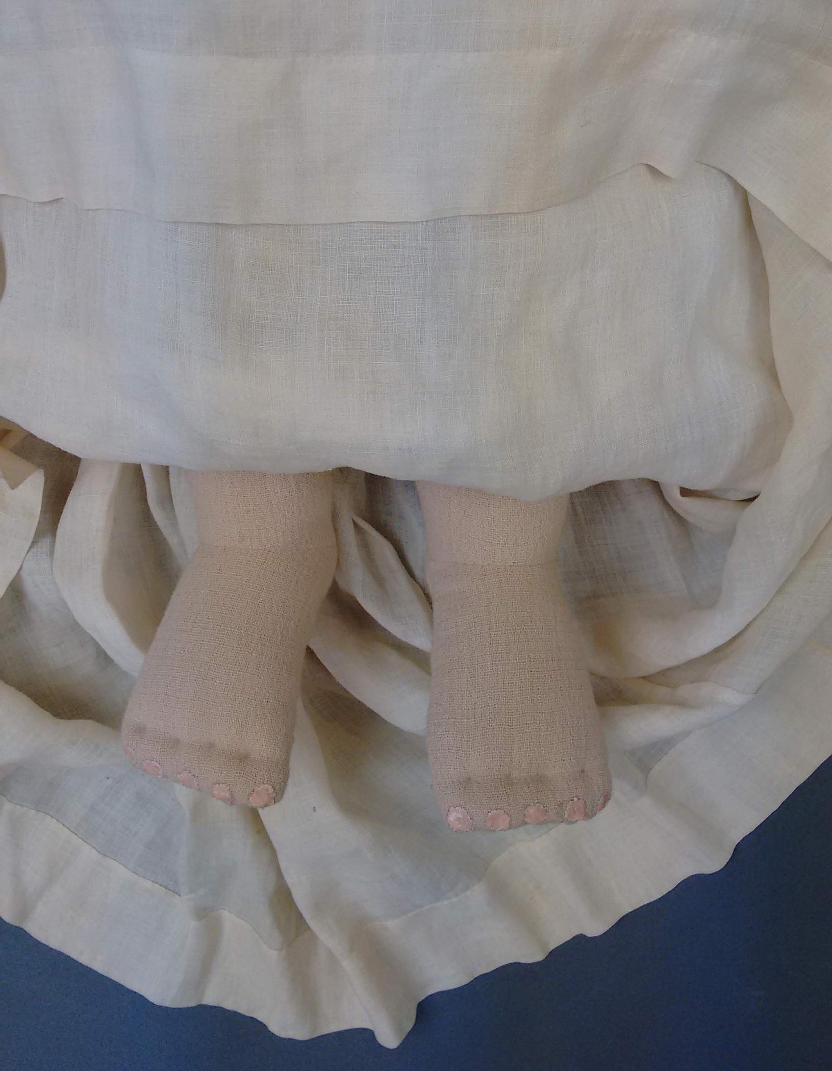 1958.1137 Doll, detail 2