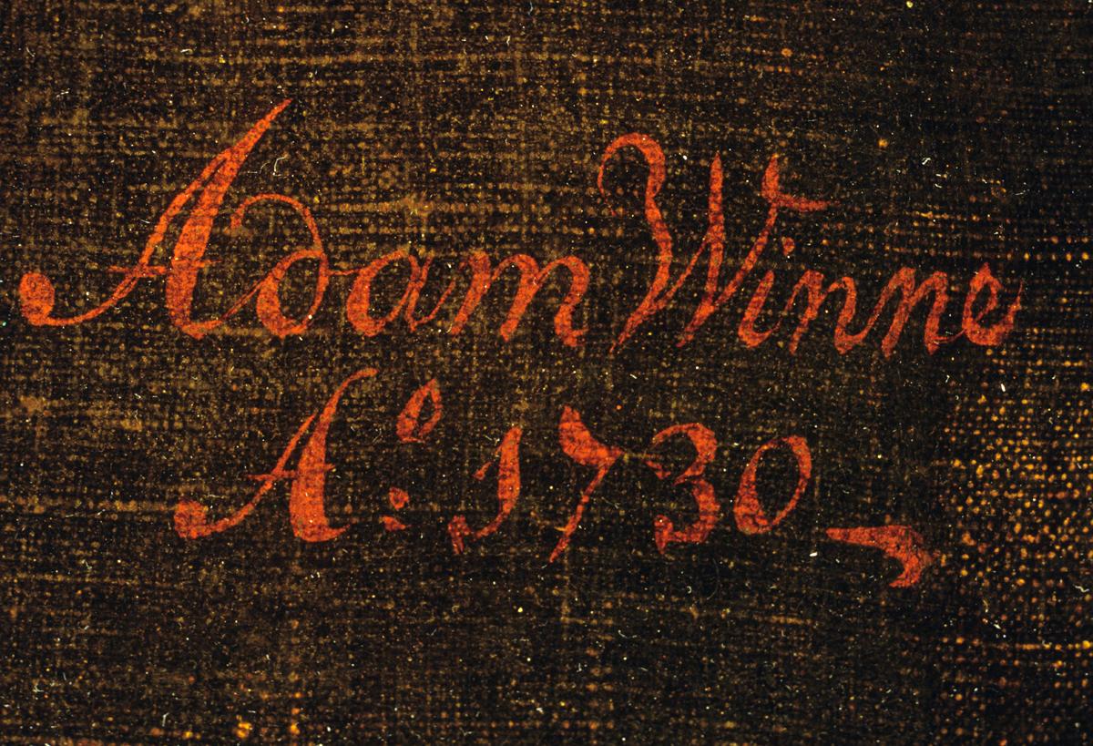 1958.1146 A Painting, Detail