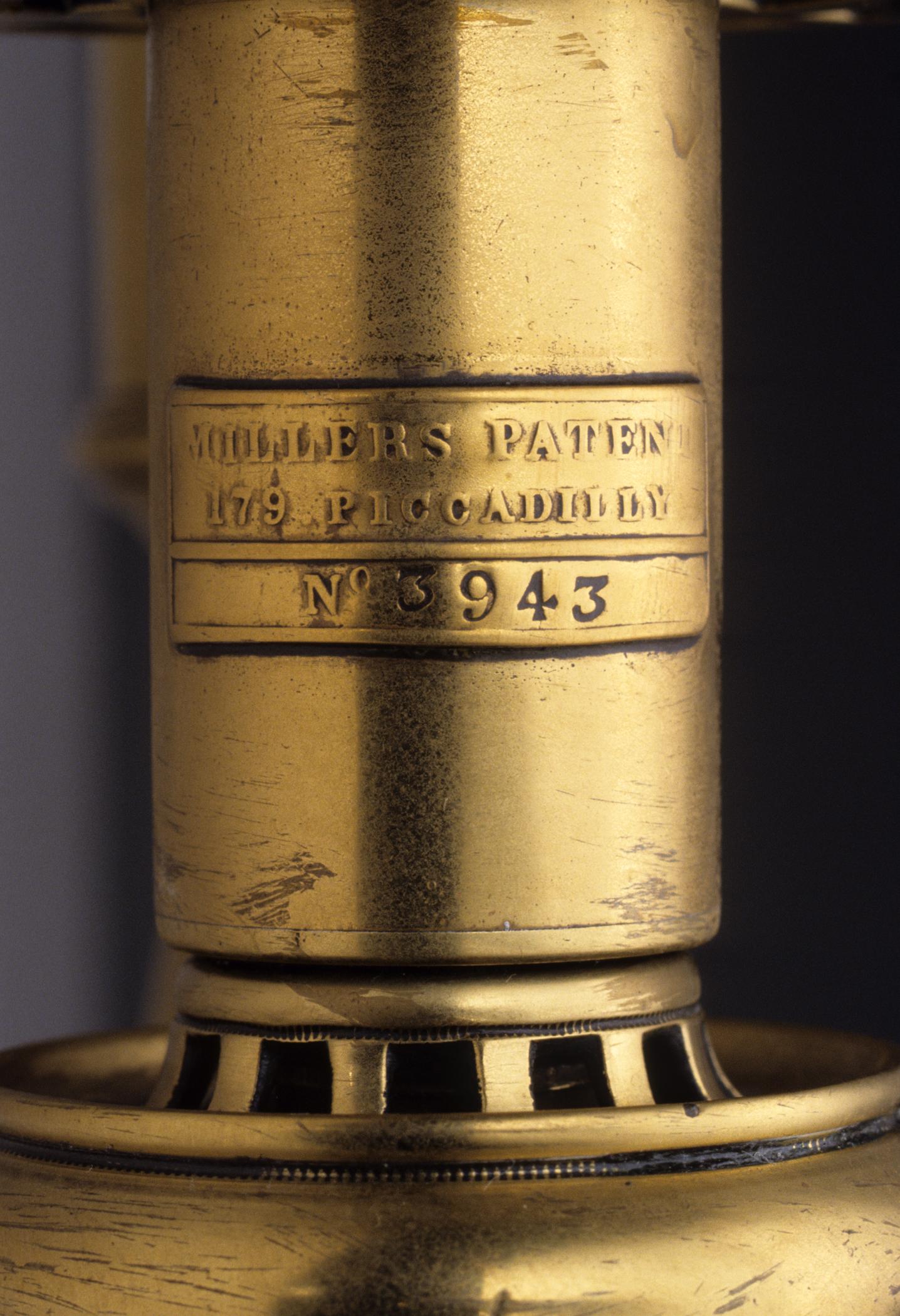 1958.1168 Argand Lamp (Detail 1)