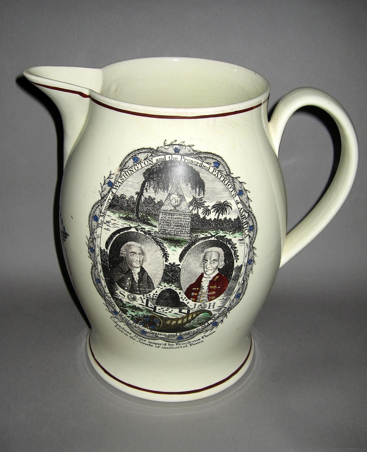 1958.1184 Proscribed Patriots Jug