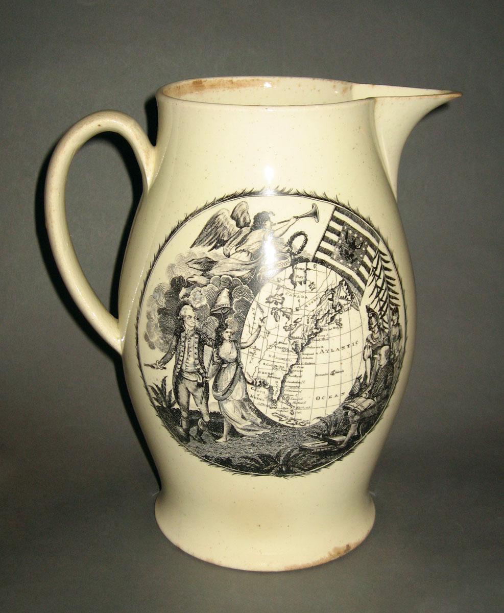 1958.1192 Creamware jug