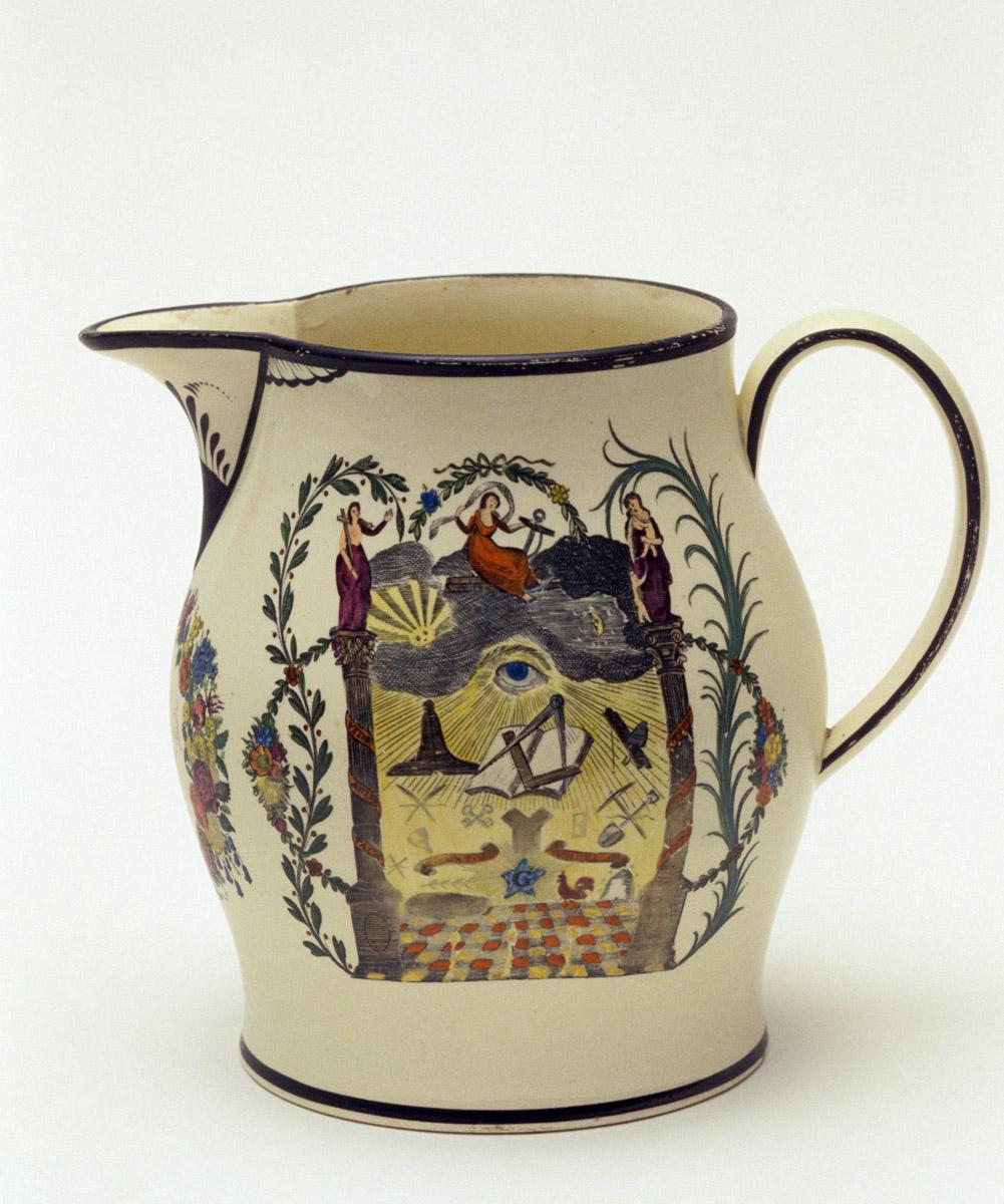 1958.1199 Creamware jug