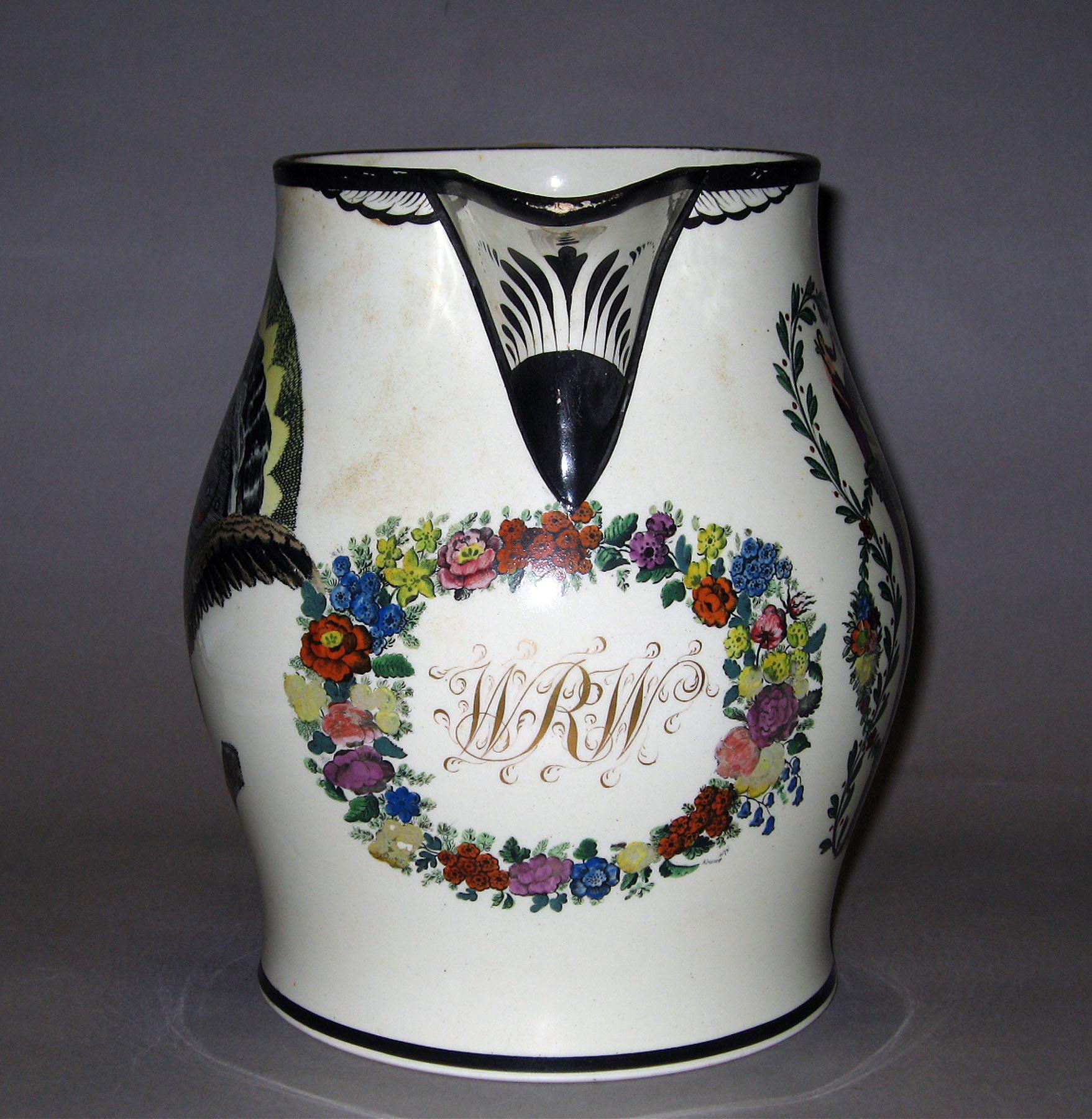 1958.1199 Creamware jug (front)