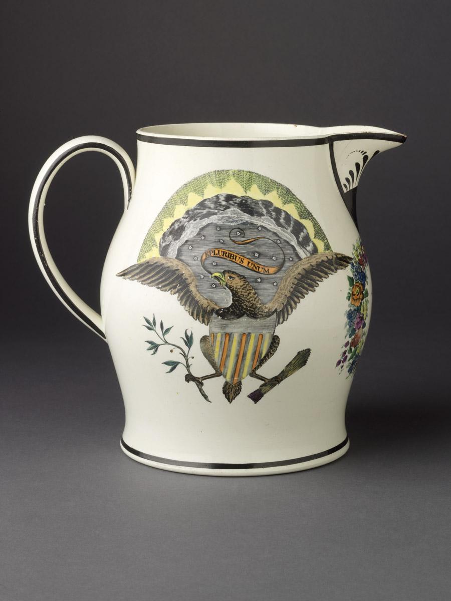 1958.1200 Creamware pitcher