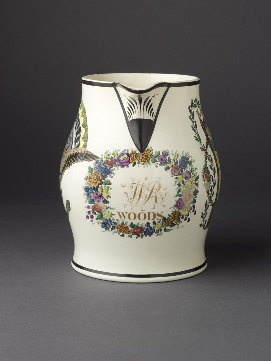 1958.1200 Creamware pitcher (view 2)