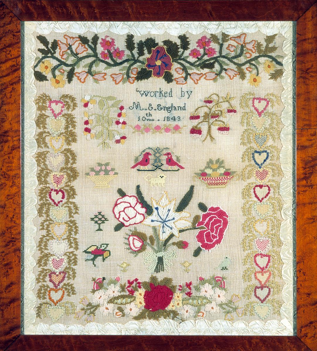 1991.0020 A Sampler, B Frame, view 2