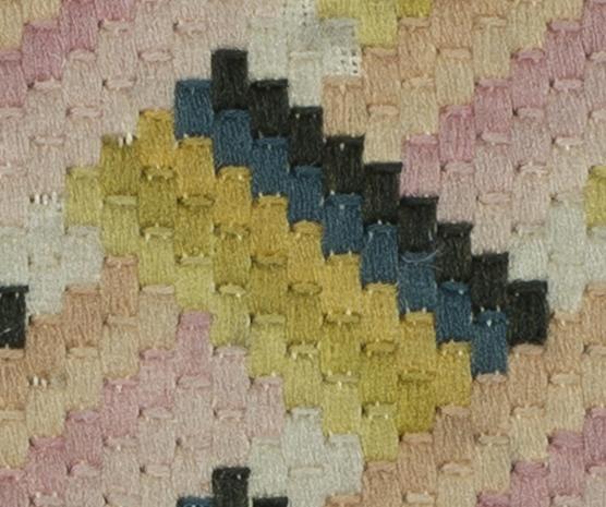 1997.0012 Needlework Picture, Detail 2