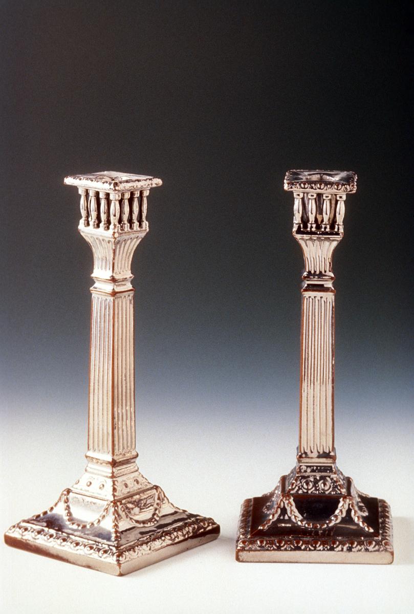 1958.1242, 1958.1243 A Candlesticks