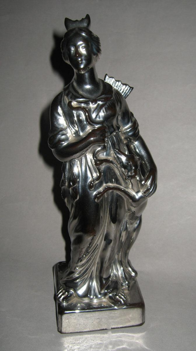 1951.1252 Lusterware figure of Diana