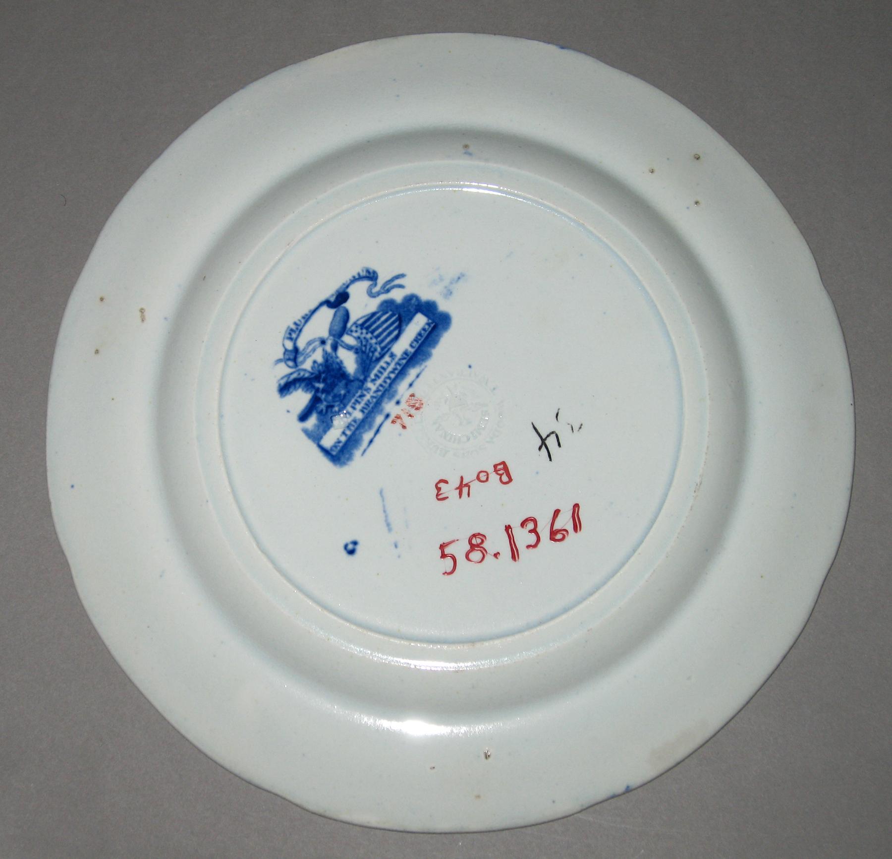 1958.1361 Plate (mark)