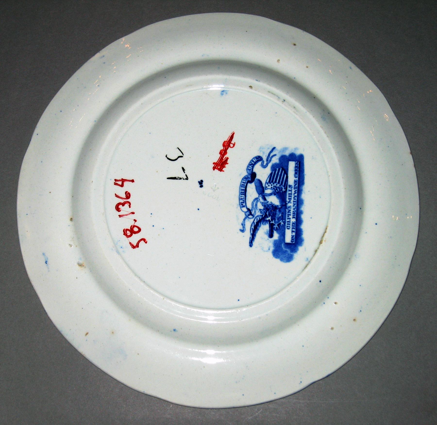1958.1364 Plate (mark)