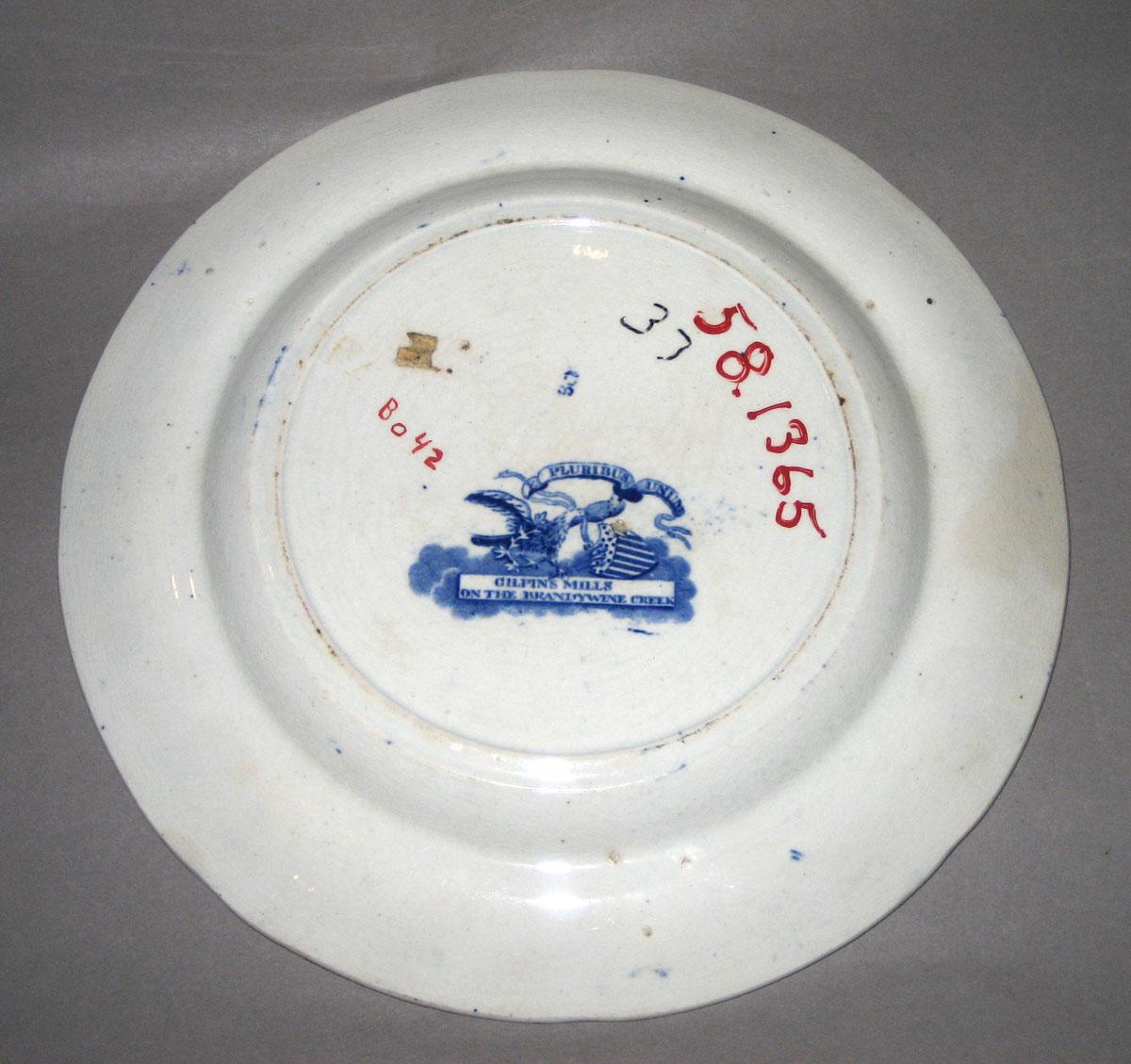 1958.1365 Plate (bottom)