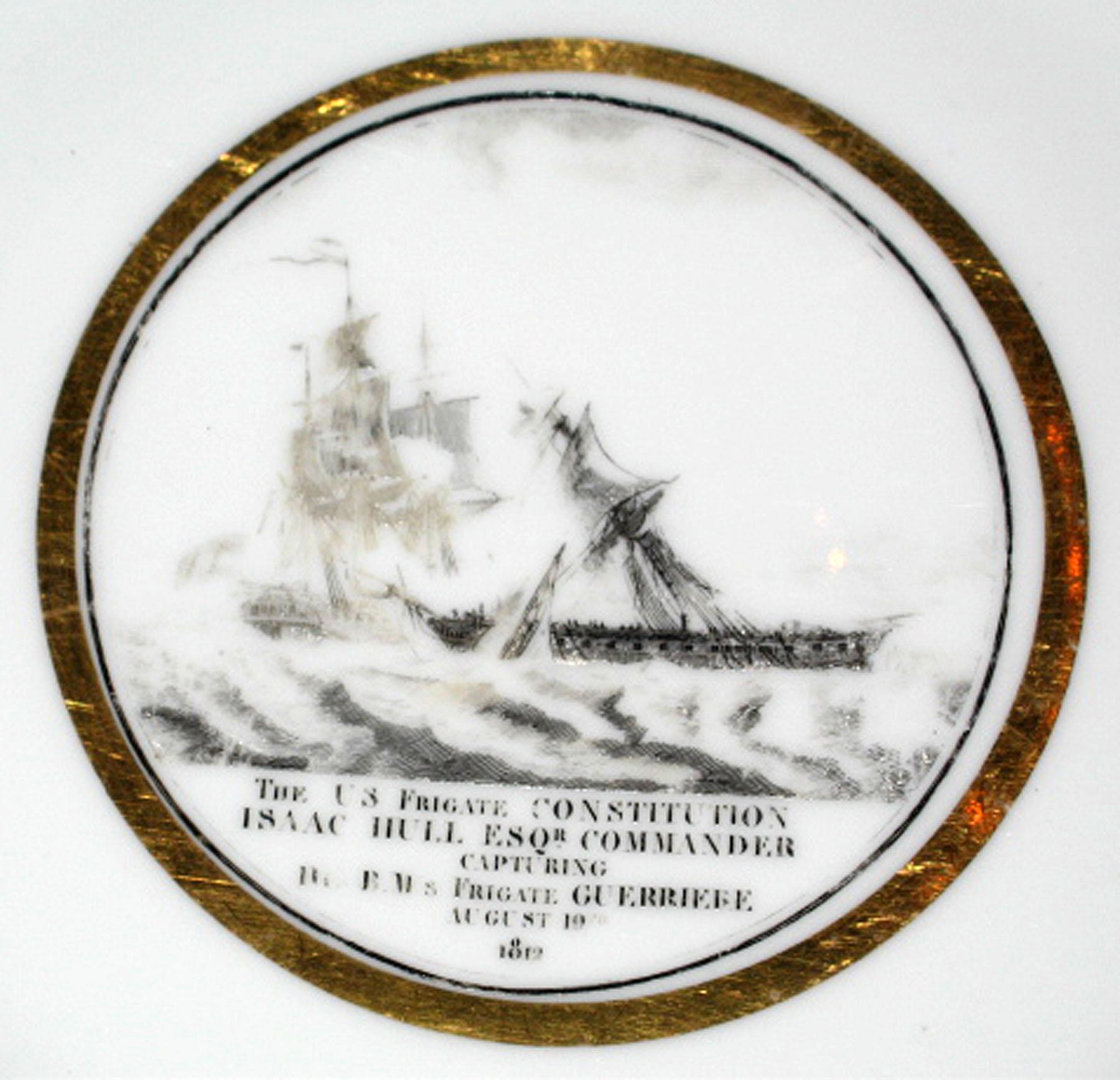 1958.1370 Porcelain plate (detail)