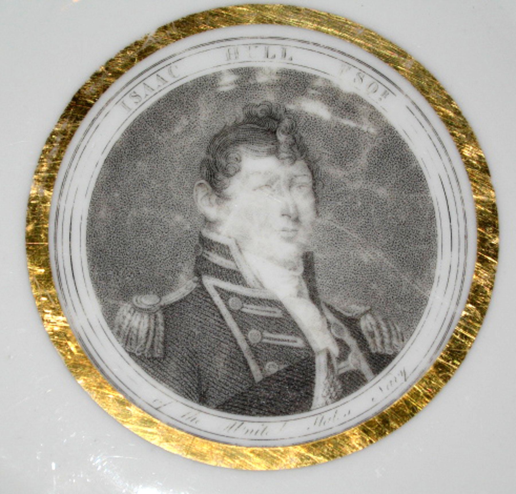 1958.1375 Porcelain plate (detail)