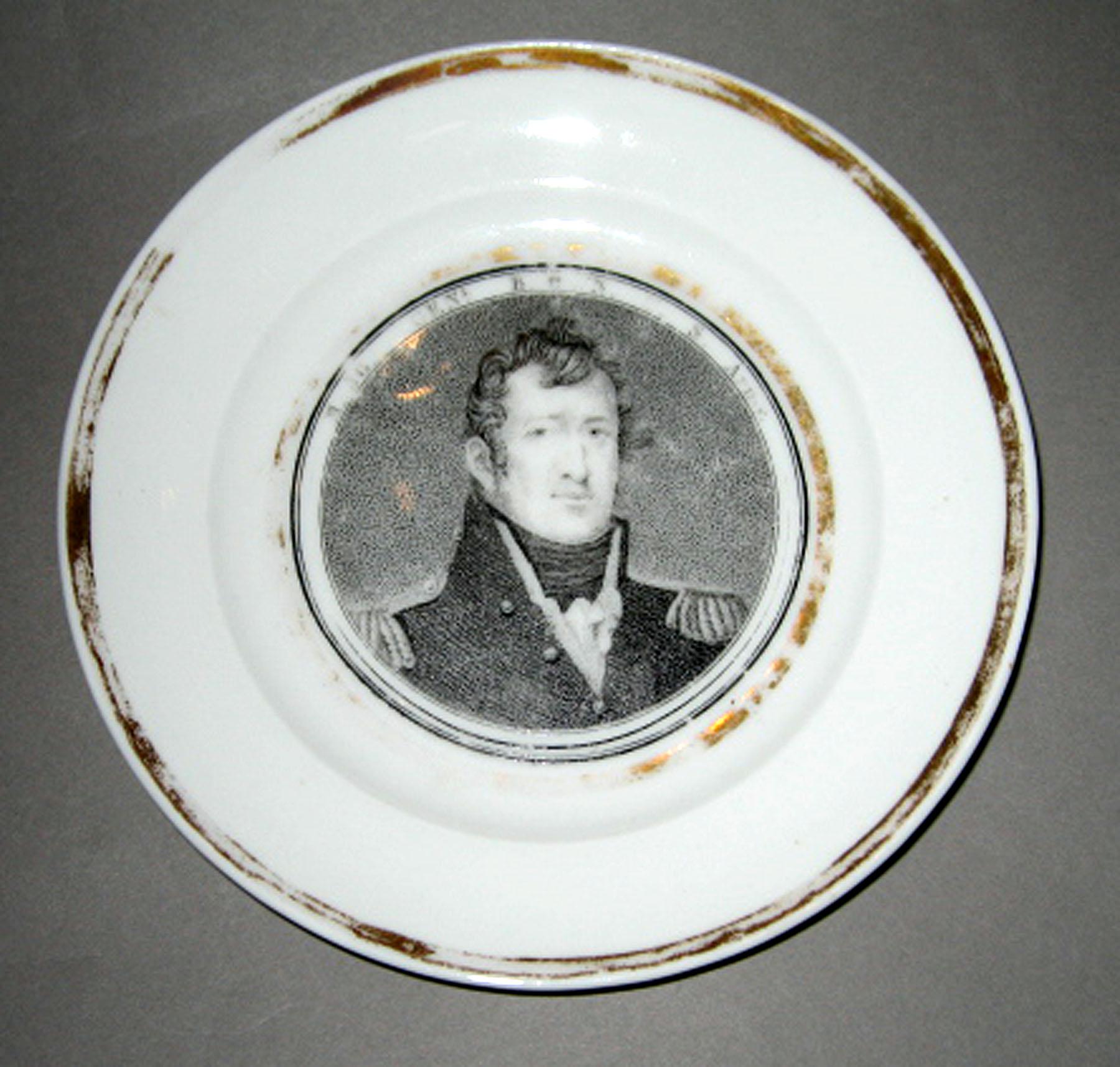 1958.1384 Porcelain plate