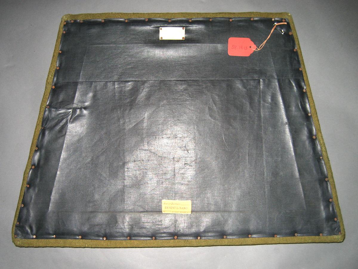 slip seat 1969.5473 for chair 1958.1413 reverse