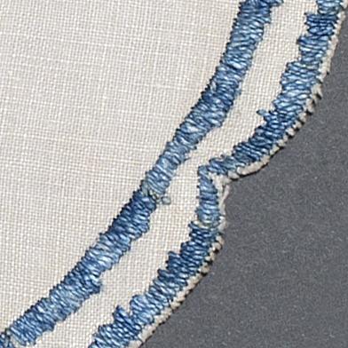 2011.0026.006 Table Mat, Verso Detail 6