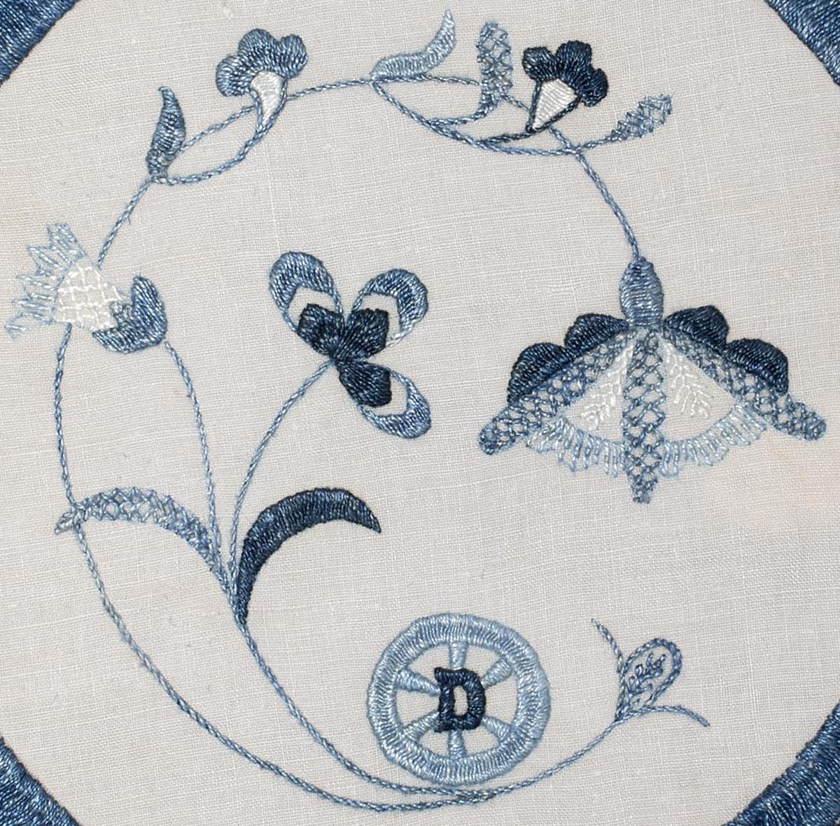 2011.0026.014 Table Mat, Detail