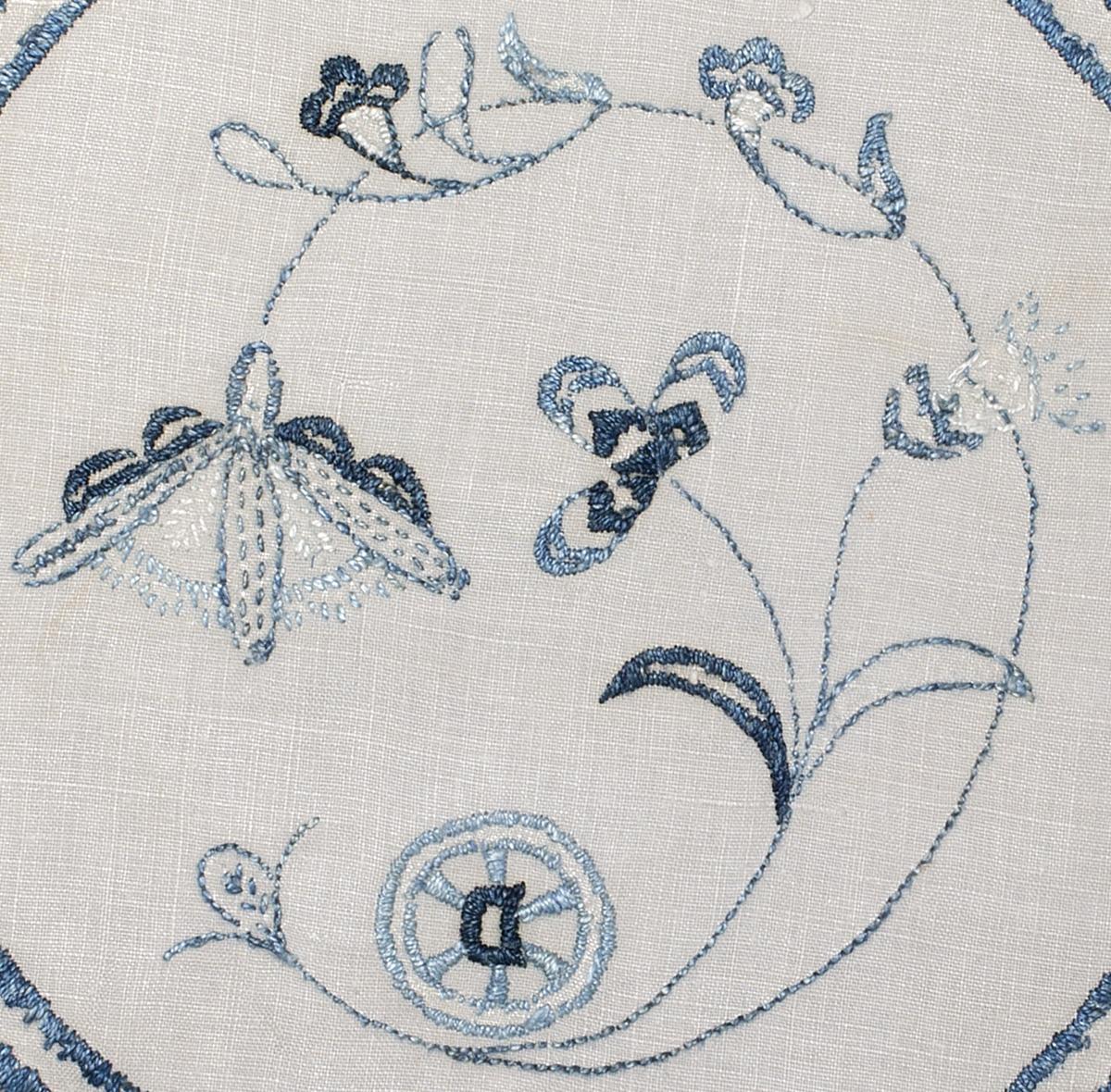 2011.0026.014 Table Mat, Verso Detail