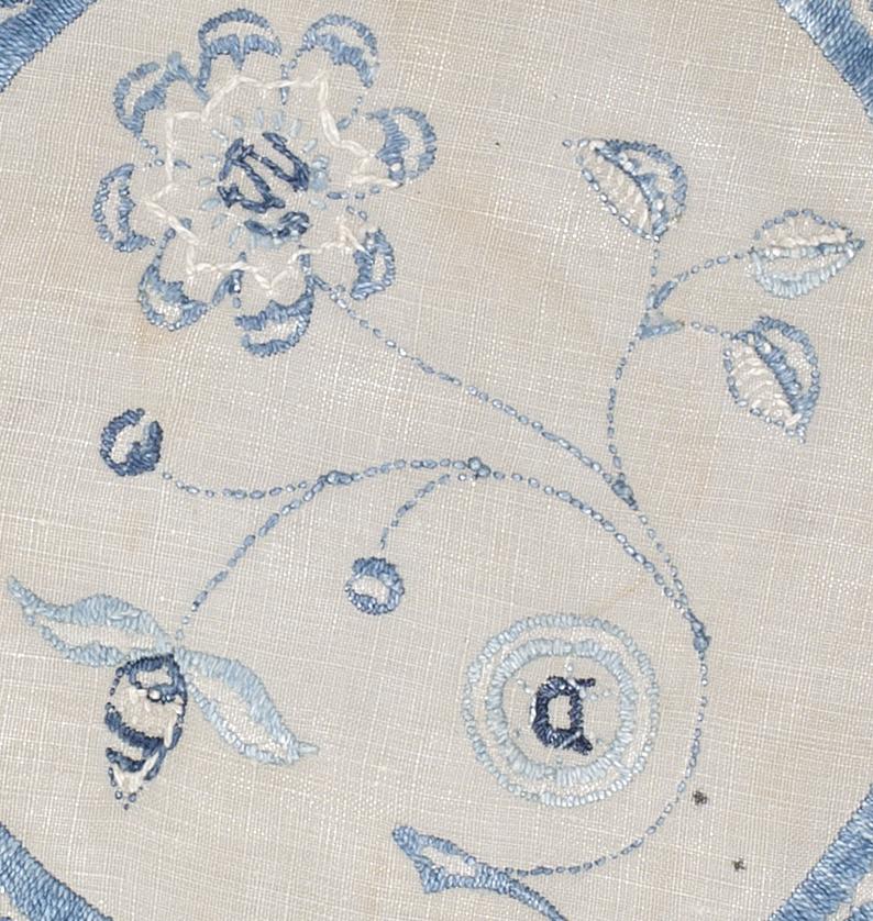 2011.0026.015 Table Mat, Verso Detail