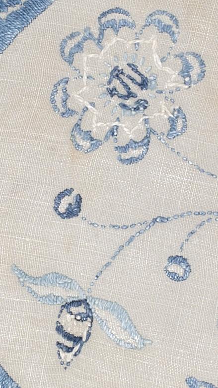 2011.0026.015 Table Mat, Verso Detail 2