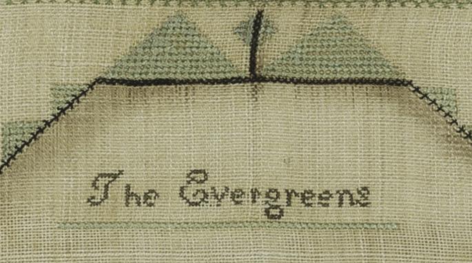 2005.0019.005 A Sampler, Detail 9