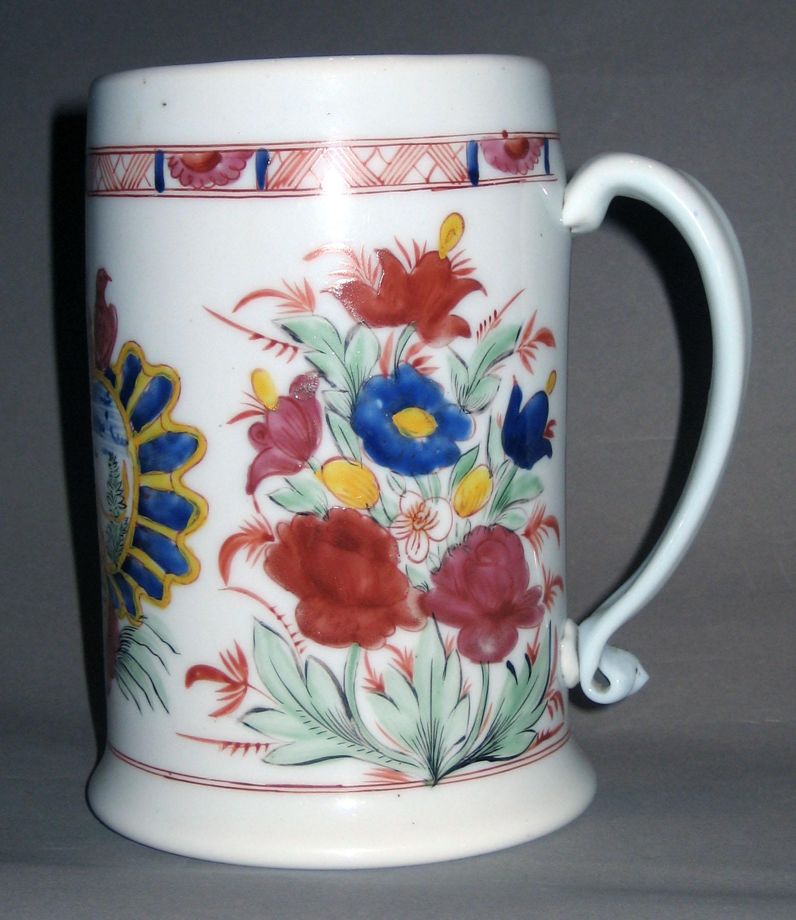 1958.1445 (side) White Glass Mug