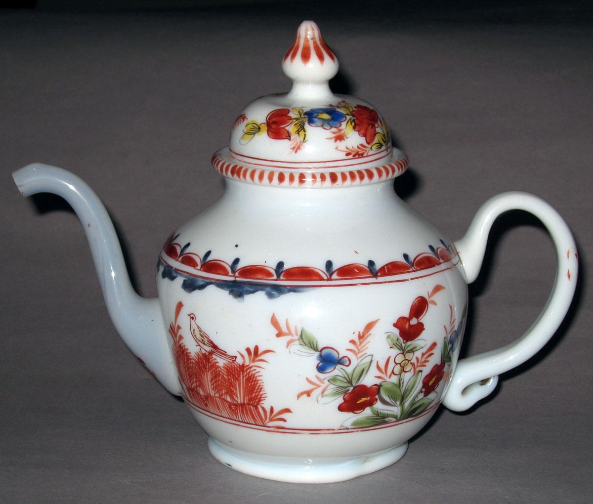 1958.1449 A, B Bohemian glass teapot