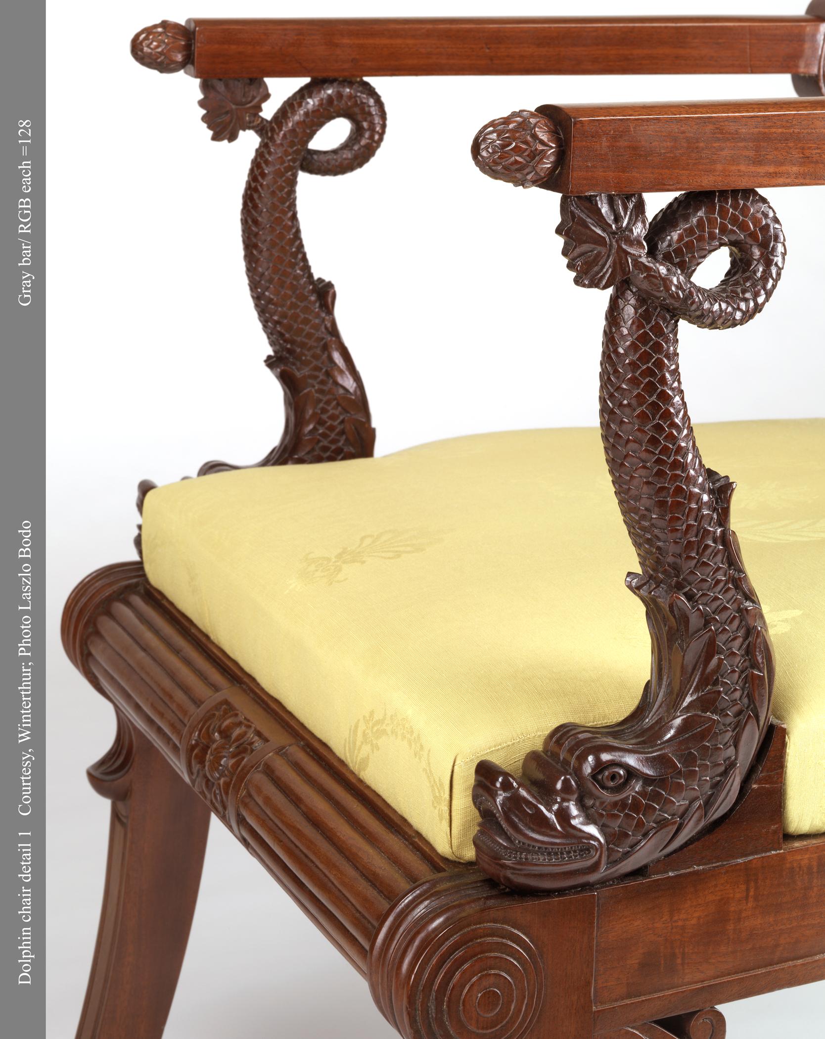 2006.0015.001 Chair, Armchair (detail 1)