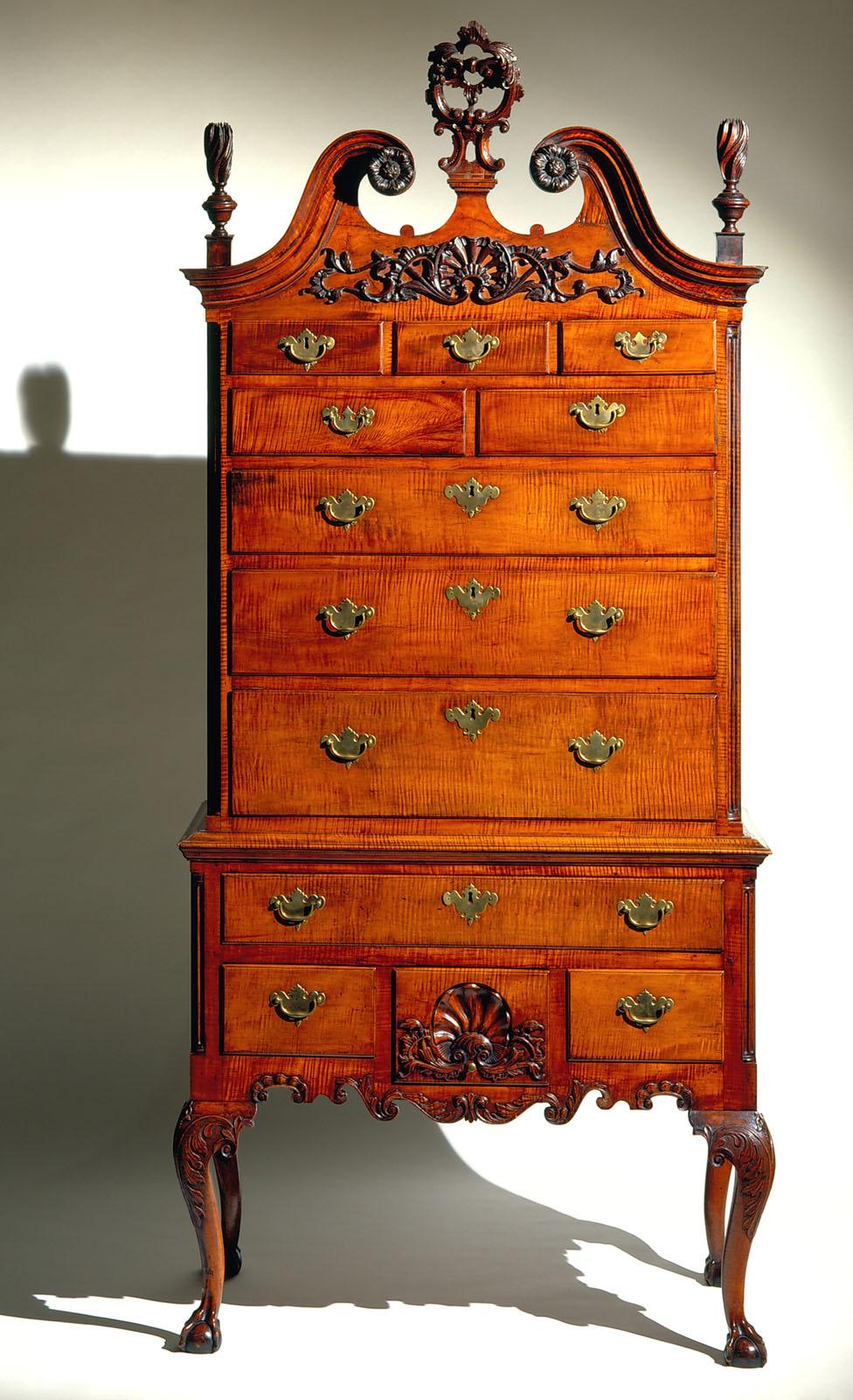 1958.1451 High chest, overall view