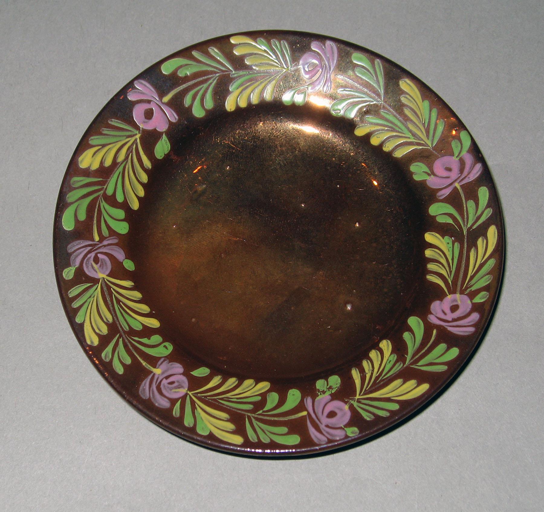 1958.1454.001 Lusterware Cup Plate