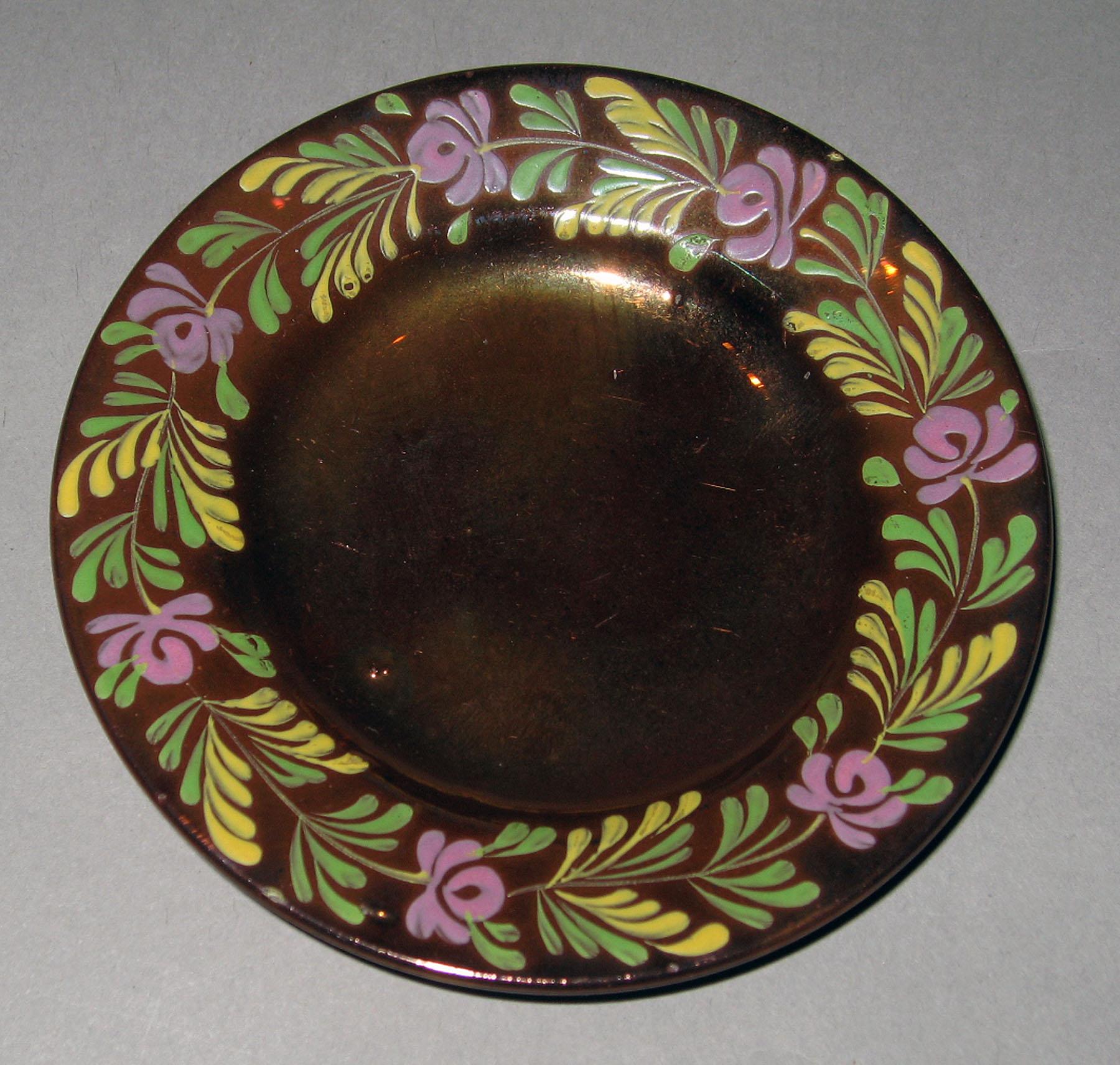 1958.1454.002 Lusterware Cup Plate