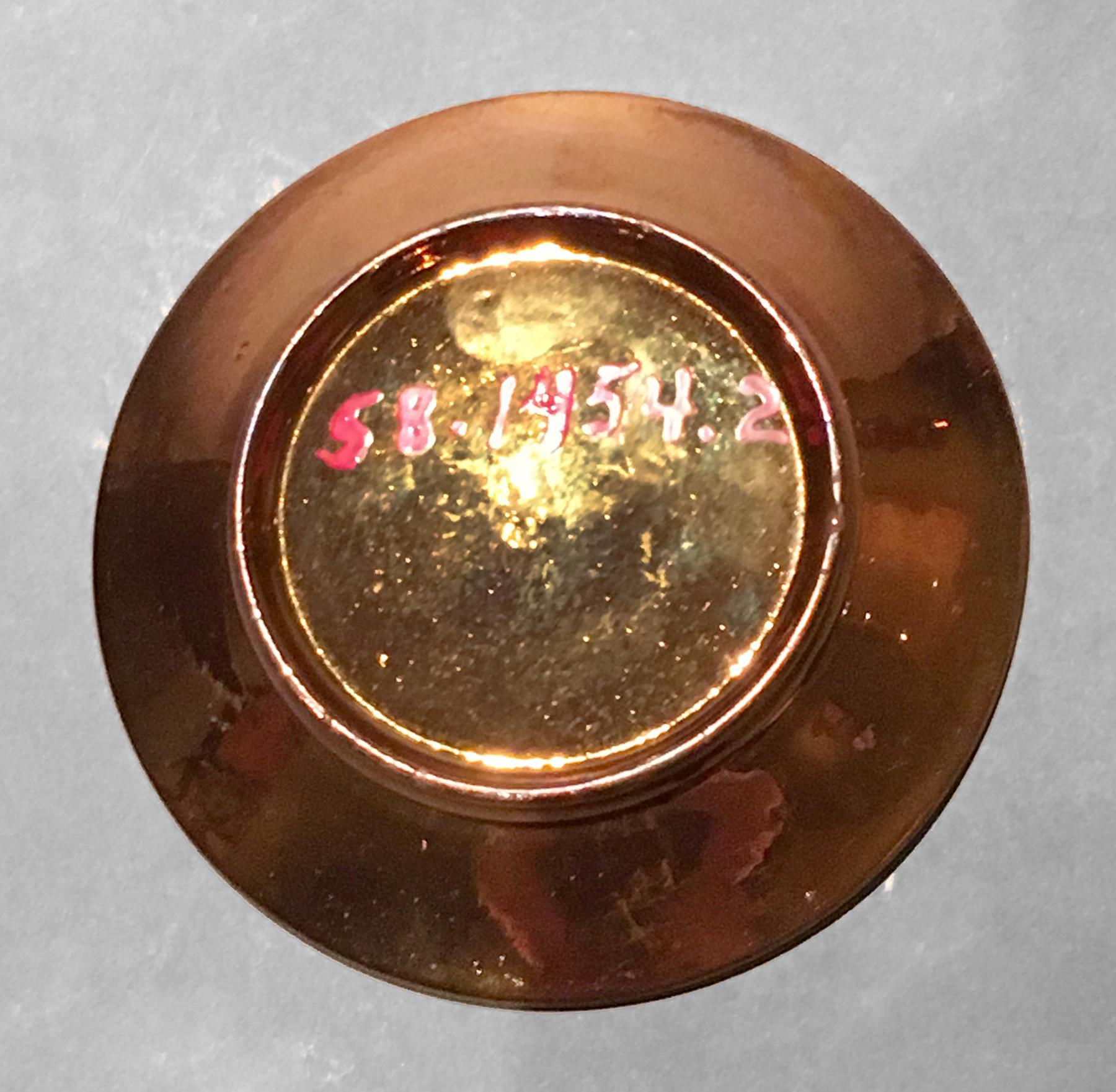 1958.1454.002 Lusterware Cup Plate, underside