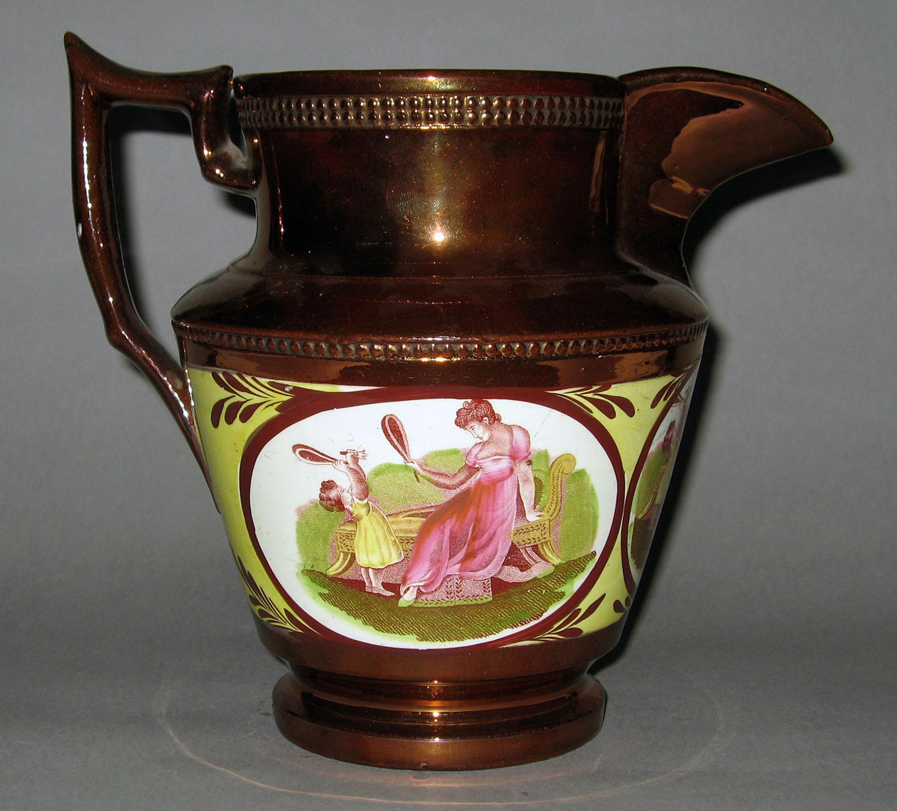 1958.1476 Lusterware jug (side 2)