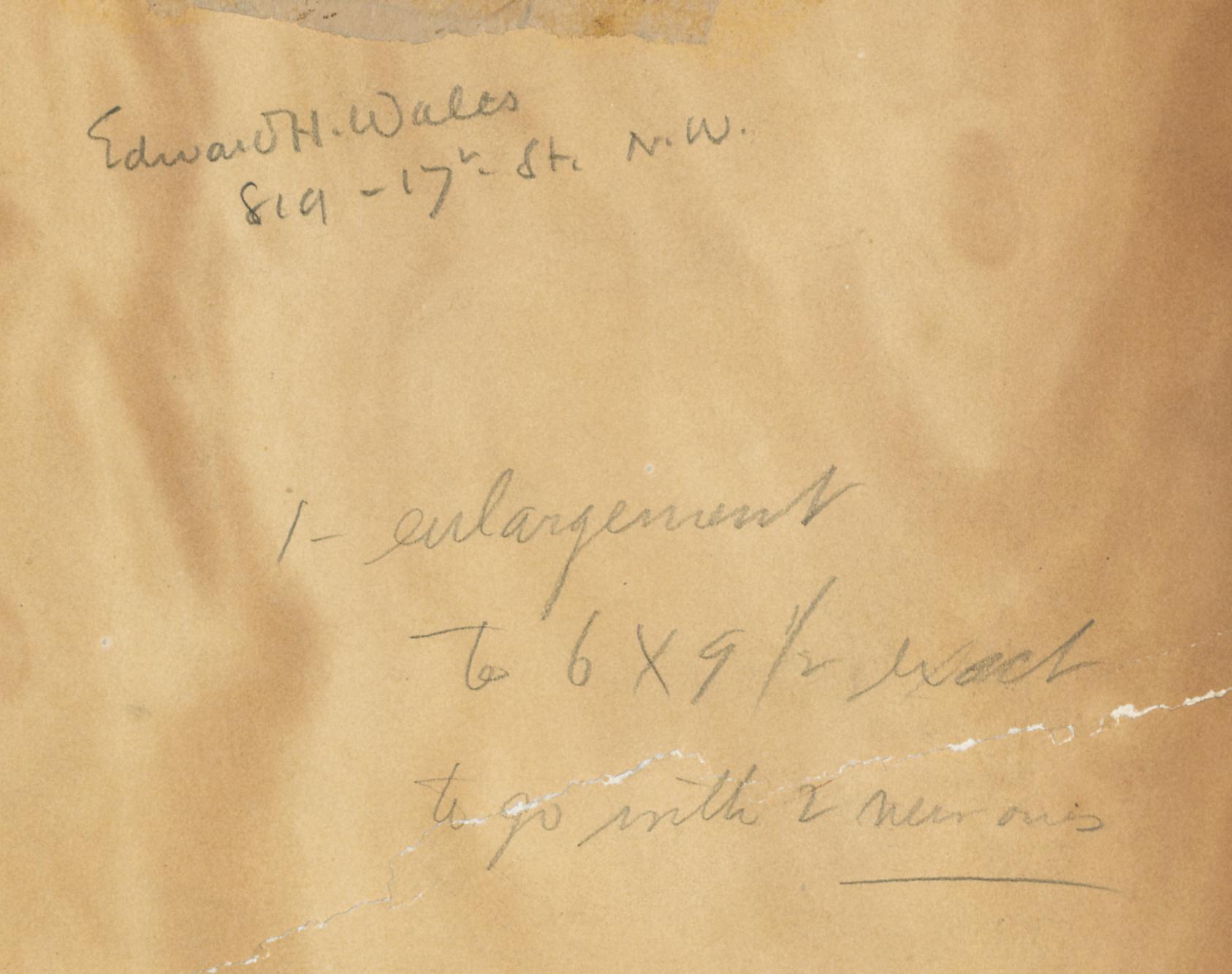 2012.0013.119 Photograph, reverse, detail 1