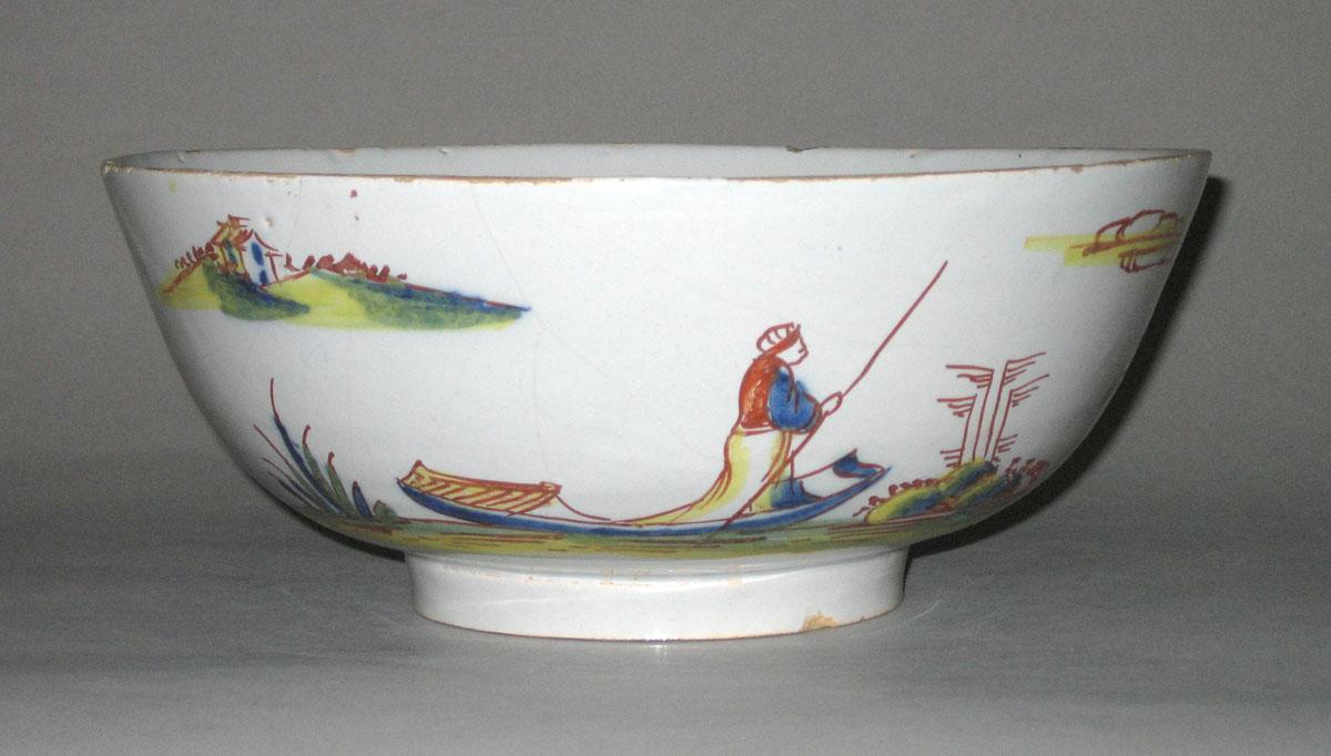 1958.1485 Delft punch bowl side 2