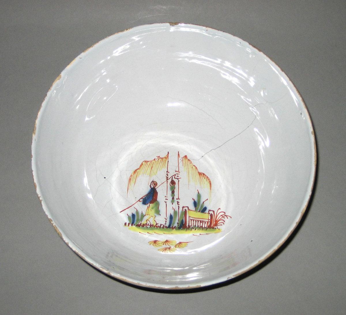 1958.1485 Delft punch bowl top
