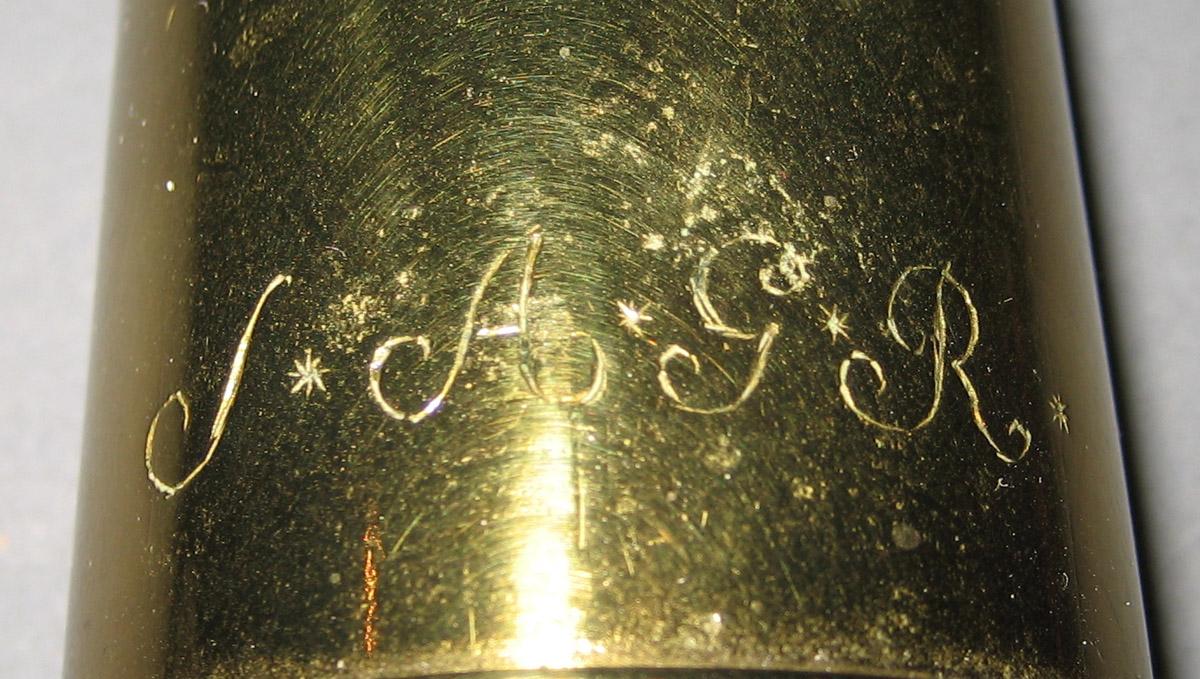 1958.1486 Lamp (inscription)