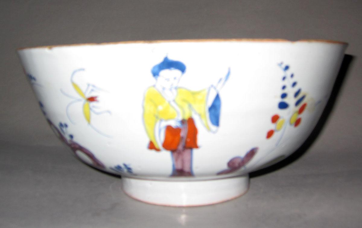 1958.1495 Delft bowl face 2