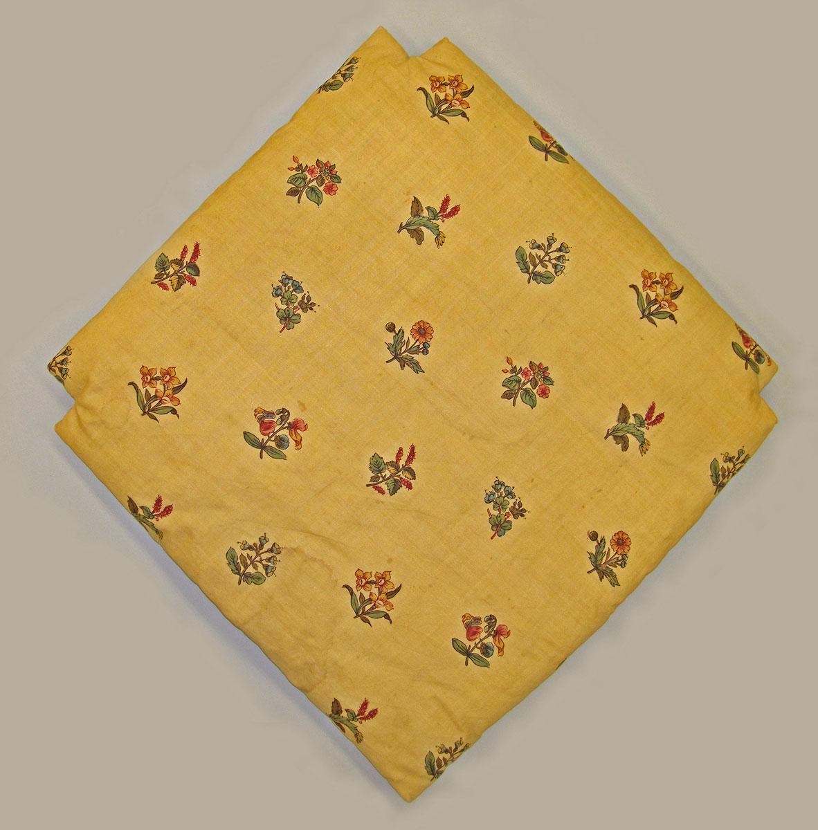 1969.4634 Cushion, upper surface