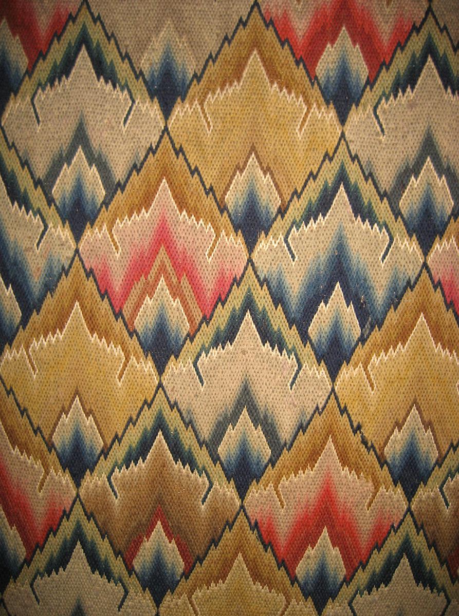 1958.1505 flame stitch detail