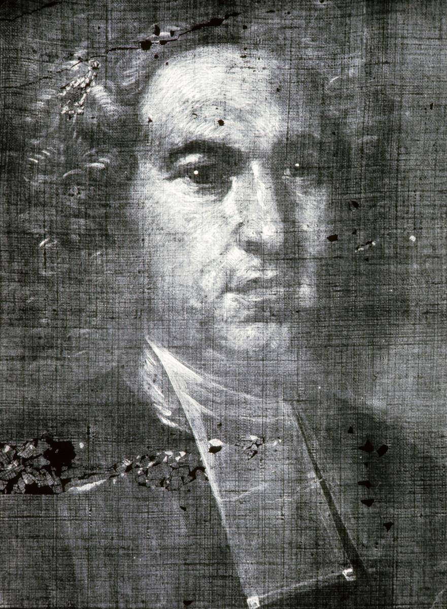 1958.1514 A Painting, Xray Detail