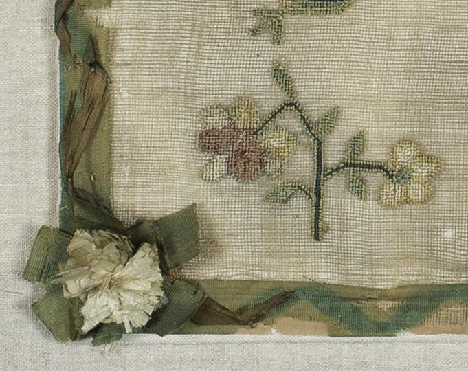 1958.1519 A Needlework Picture, Detail 9