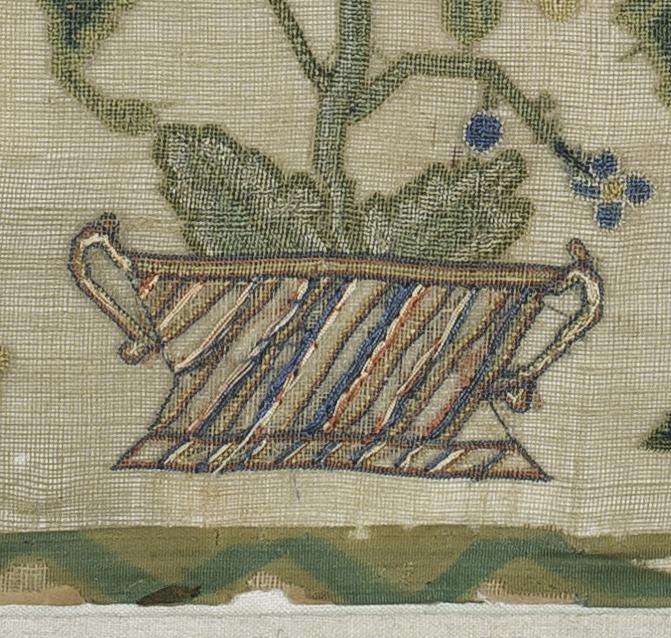 1958.1519 A Needlework Picture, Detail 10