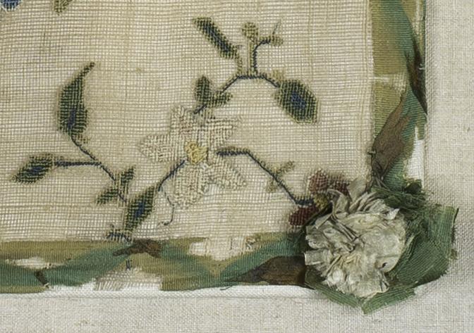 1958.1519 A Needlework Picture, Detail 11