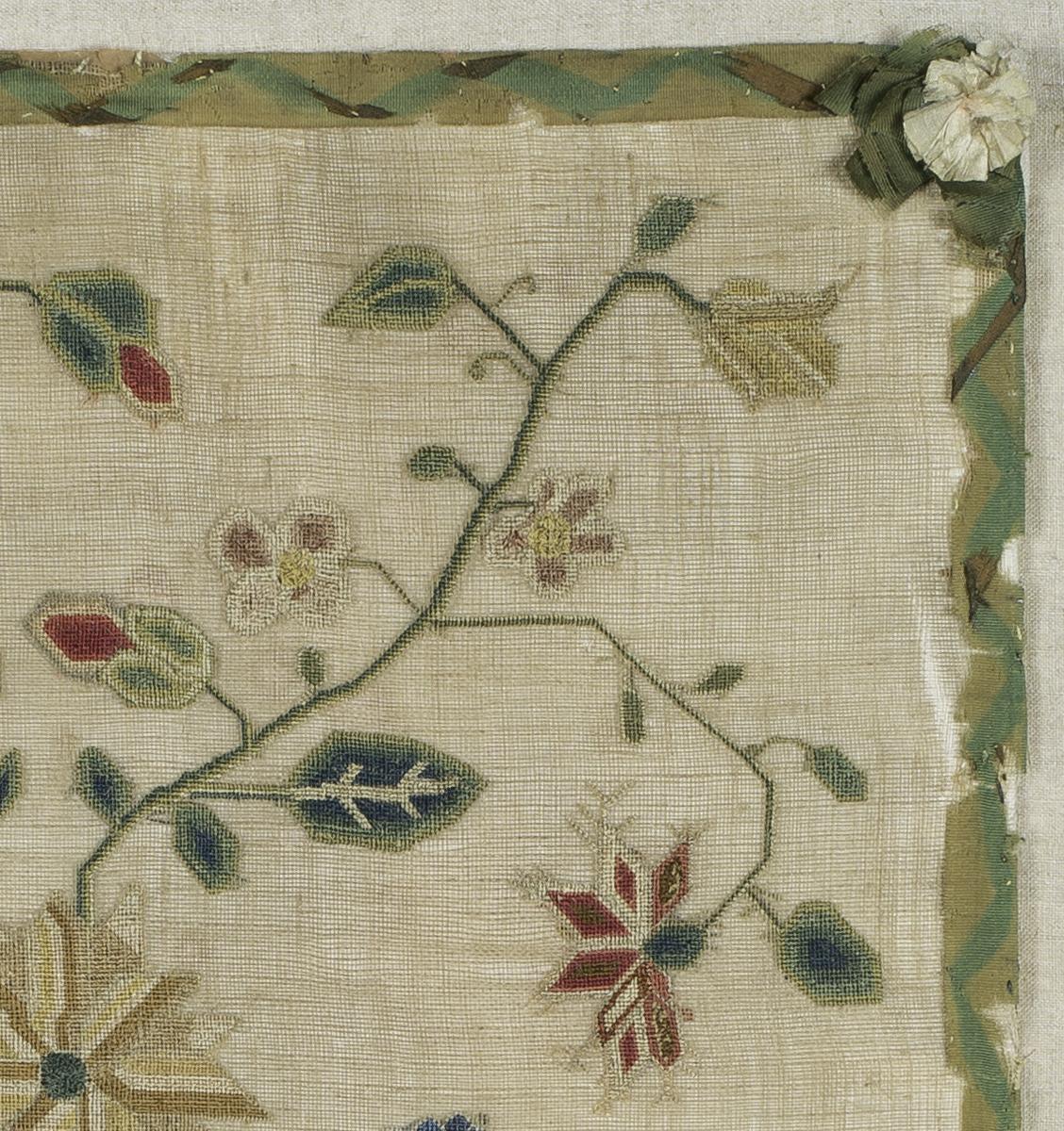 1958.1519 A Needlework Picture, Detail 2