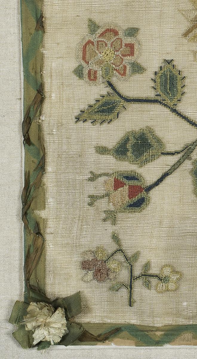 1958.1519 A Needlework Picture, Detail 3