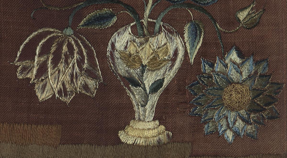 1958.1520 A Needlework Picture, Detail 9
